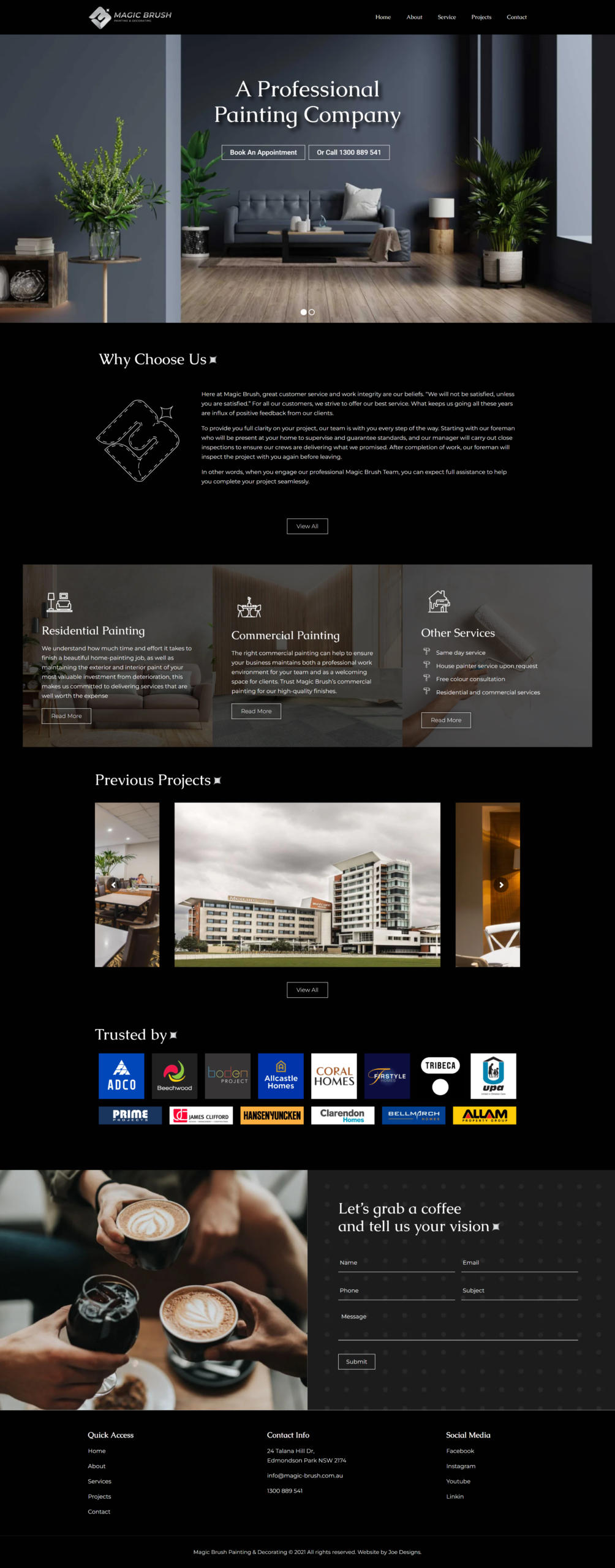 Magic Brush website